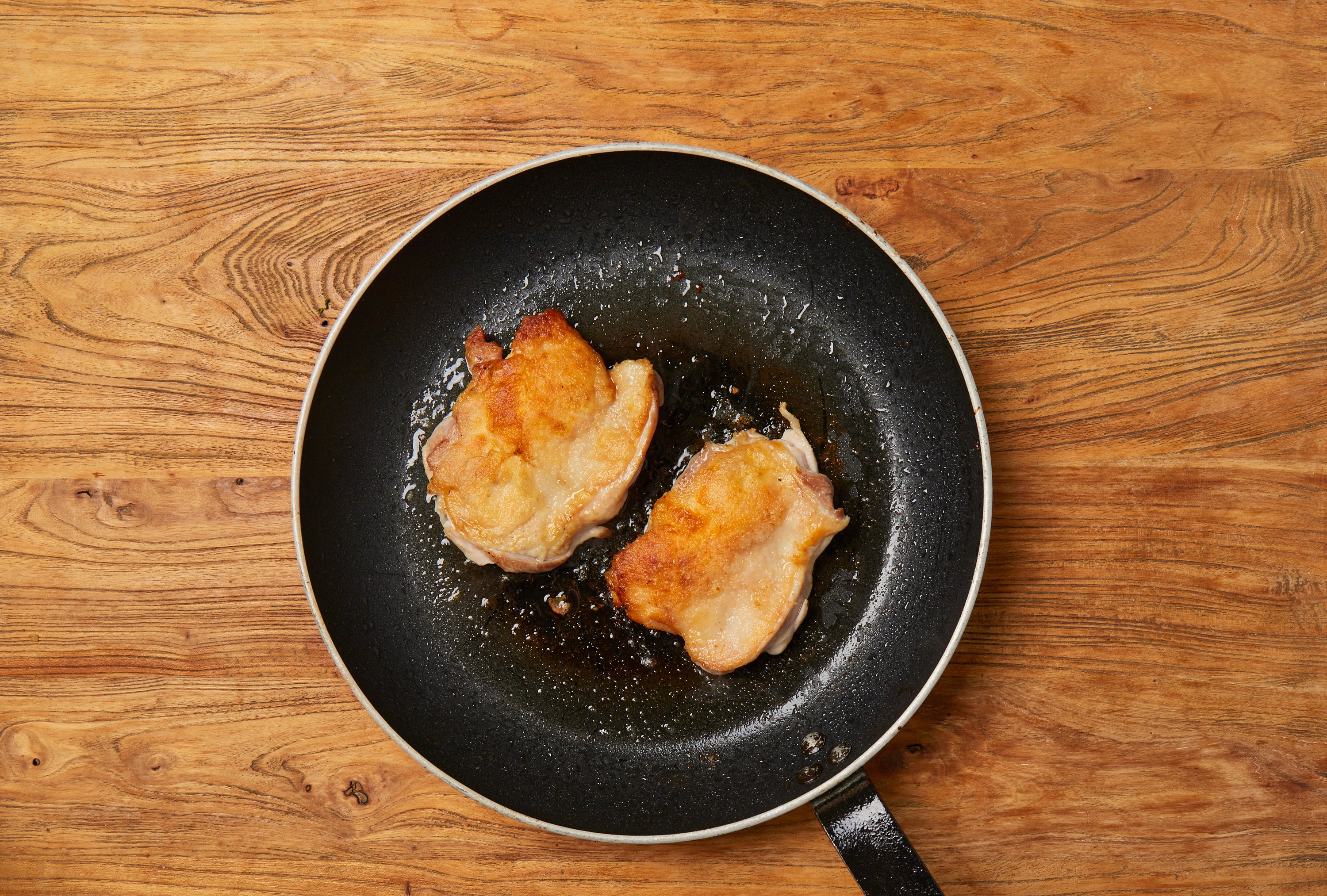 Chicken Nanban with Stir-Fried Asian Greens & Roast Potatoes