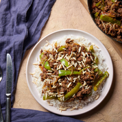 Lamb Keema with Almond Rice